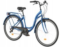 Rower miejski Citybike S7B 28 cali damski Granatowy