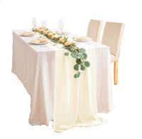 Bieżnik na stół dekoracyjny 70x120cm zmywalny ecru