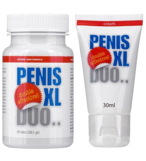 Zestaw Duo Pack, Penis XL tabletki + krem zdjęcie 1