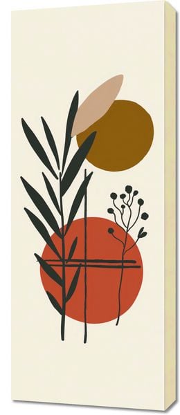 Obraz 40x100cm Kontrast w Botanice zdjęcie 1