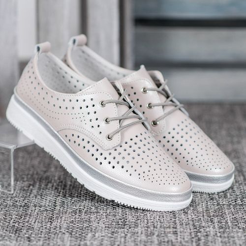 Ażurowe buty Ze Skóry r.40 na Arena.pl