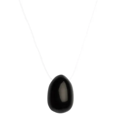 la gemmes yoni egg black obsidian l - anatomiczna kula na Arena.pl