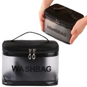 Duża kosmetyczka podróżna turystyczna pojemny organizer kuferek washbag