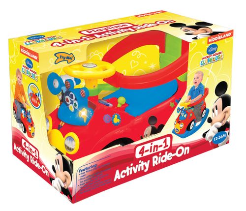 Kiddieland Jeździk 4w1 Mickey Mouse na Arena.pl