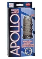 pierścień powiększający obwód calexotics szary 9 cm
