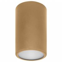 Metalowy donwlight sufitowy 137623620675 tuba do holu złota