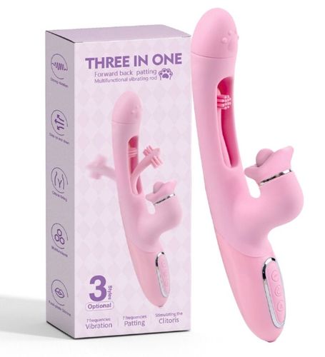 Trzepoczący różowy wibrator na Arena.pl