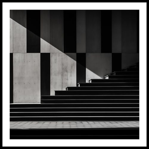Plakat 80x80cm Geometria w Architekturze na Arena.pl