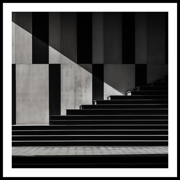Plakat 80x80cm Geometria w Architekturze zdjęcie 3