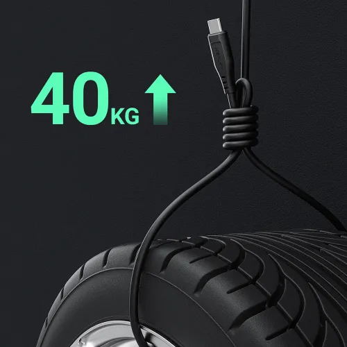 Acefast kabel USB - USB Typ C 1,2m, 3A czarny (C3-04 black) na Arena.pl