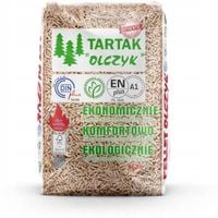 EKOLOGICZNY OPAŁ PELLET DRZEWNY OLCZYK 6mm ENplus A1 DINplus 15KG
