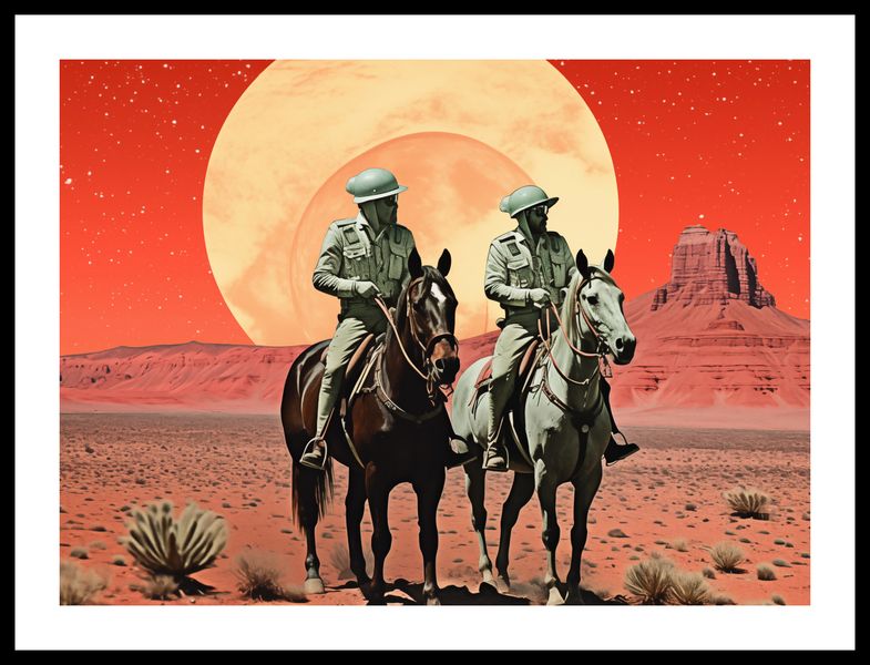 Plakat 55x40cm Patrol Kosmiczny zdjęcie 3
