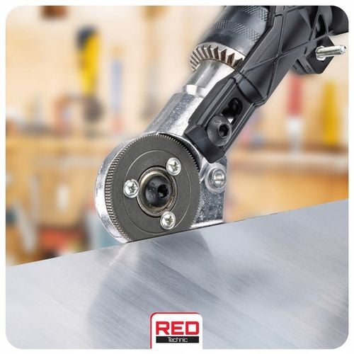 ADAPTER DO CIĘCIA BLACHY NA WKRĘTARKĘ WIERTARKĘ NOŻYCE PRZYSTAWKA na Arena.pl