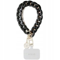 Guess GUOUCBMC4MK Universal Big Hand Strap czarny/black Acrylic 4G Charm