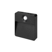Lampa LED Aku 0,6W 3CCT czarna z czujnikiem PIR 5V DC