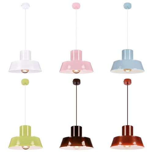 POLLY 1 Lampa wisząca - Industrialna, metalowa, brązowa 1xE27 na Arena.pl