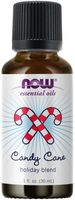 NOW FOODS Candy Cane Oil Blend - Mieszanka na Święta (30 ml)