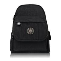 modny plecaczek damski w kolorze czarnym sp-10-bl