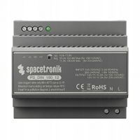 Zasilacz na szynę DIN TH35 135W 12V 11.3A Spacetronik moduł do rozdzielnicy