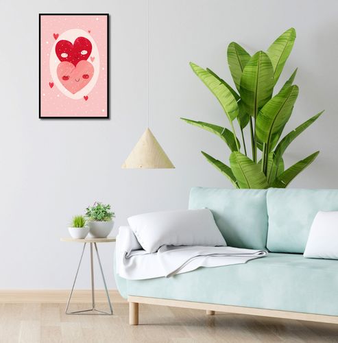 Plakat 40x60cm Ciepło Serca na Arena.pl