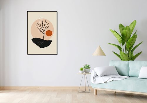 Plakat 68x98cm Nagie Drzewo na Arena.pl