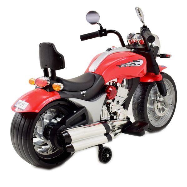 MOTOR NA AKUMULATOR CHOPPER GAZ W MANETCE MIĘKKIE SIEDZENIE BLF916 zdjęcie 4