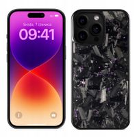 iPhone 16 Pro ETUI CASE OBUDOWA KUTY CARBON FORGED Violet WŁÓKNO WĘGLOWE