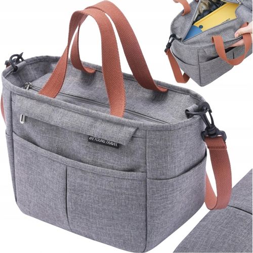 LUNCH BOX Termiczna Torba na napoje jedzenie Śniadanie duża podróżna na Arena.pl