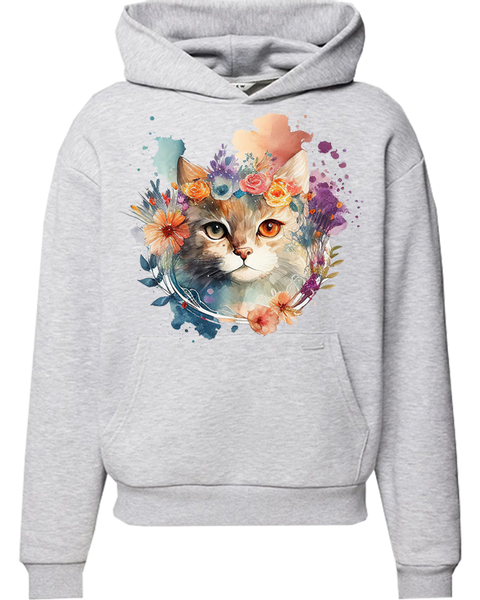 Bluza z kapturem z Kotem zdjęcie 1