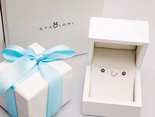 Złote kolczyki KBD0946 - Diament na Arena.pl