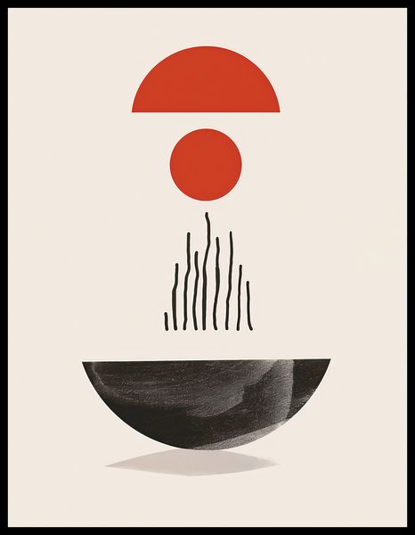 Plakat 50x65cm Półokrągła Forma zdjęcie 2