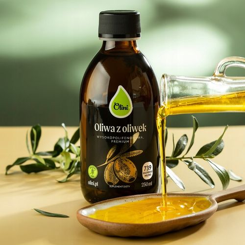 Oliwa z oliwek wysokopolifenolowa PREMIUM extra virgin 250 ml na Arena.pl