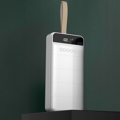 DUDAO DUŻY MOCNY POWERBANK 30000 mAh 2x USB / USB C Z LAMPKĄ LED na Arena.pl