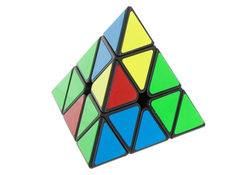 Gra logiczna Kostka łamigłówka PYRAMINX Black MoYu zdjęcie 4