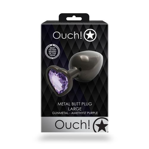 heart gem butt plug   large na Arena.pl