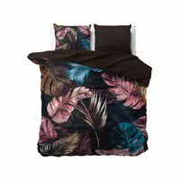 240x220 ISABELLA czarny lux satyna bawełniana kpl