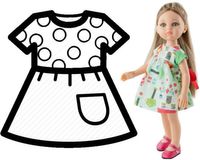 PAOLA REINA Ubranko dla lalek 32 cm 54496