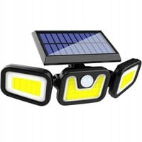 Lampa solarna COB czujnik ruchu i zmierzchu 100Led