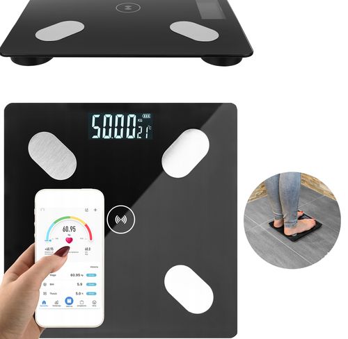 Waga 180kg z funkcją bluetooth W9993 na Arena.pl