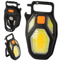 Lampka LED COB brelok otwieracz magnes latarka USB Bailong 262208507