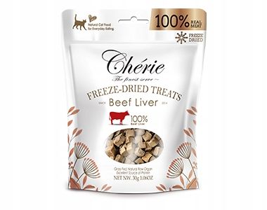 Liofilizowana WĄTROBA WOŁOWA smakołyki dla psa i kota 30g x 6 na Arena.pl