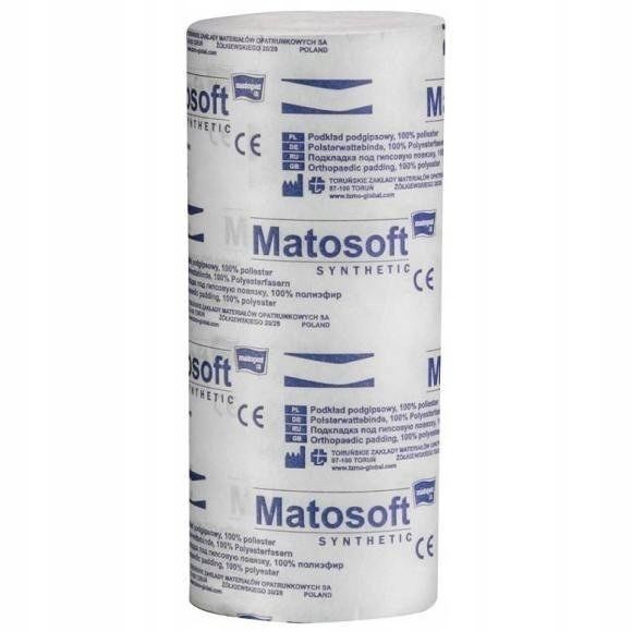 Podkład podgipsowy Matosoft Synthetic 10 cm x 3 m, 12szt zdjęcie 2