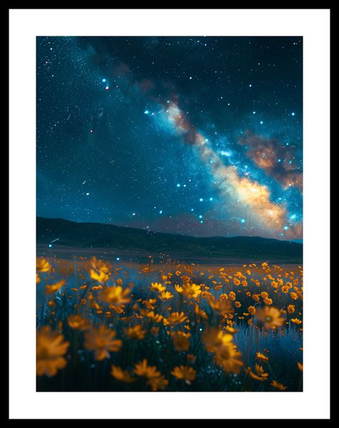 Plakat 60x80cm Nocne Niebiosa zdjęcie 3