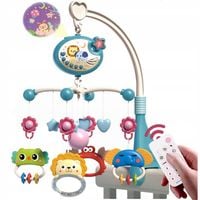 KARUZELA DO ŁÓŻECZKA POZYTYWKA PROJEKTOR Regulacja głośności + PILOT