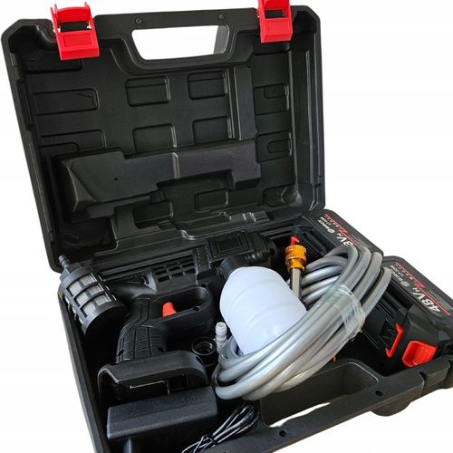 MYJKA BEZPRZEWODOWA CIŚNIENIOWA SAMOCHODOWA AKUMULATOROWA + 2x BATERIA na Arena.pl