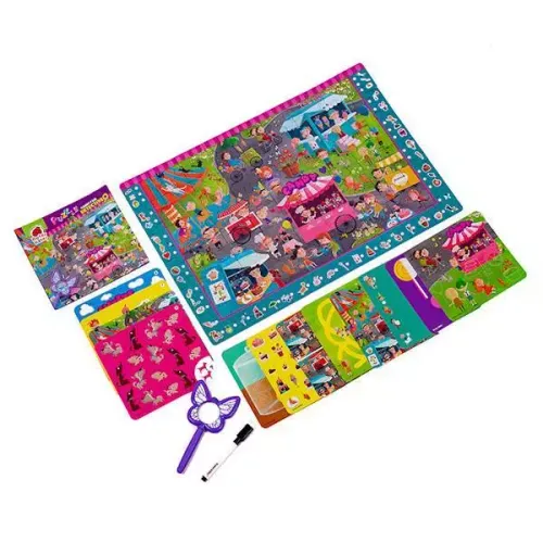 Puzzle edukacyjne 54 elementy. Detektyw. Cukierkowa wróżka na Arena.pl