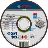 Korundowa tarcza tnąca PRO do metalu i stali 125 × 1 × 22,23 mm oSa BOSCH