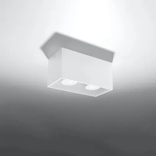 Plafon QUAD MAXI biały na Arena.pl