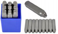 ZNACZNIKI NUMERATORY ALFABET + CYFRY 7mm GERMANY