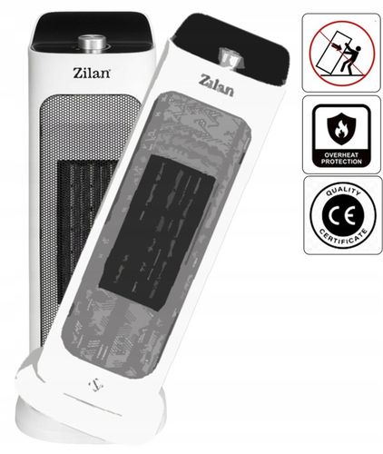 TERMOWENTYLATOR GRZEJNIK ELEKTRYCZNY OSCYLACJA CERAMICZNY 2000W na Arena.pl